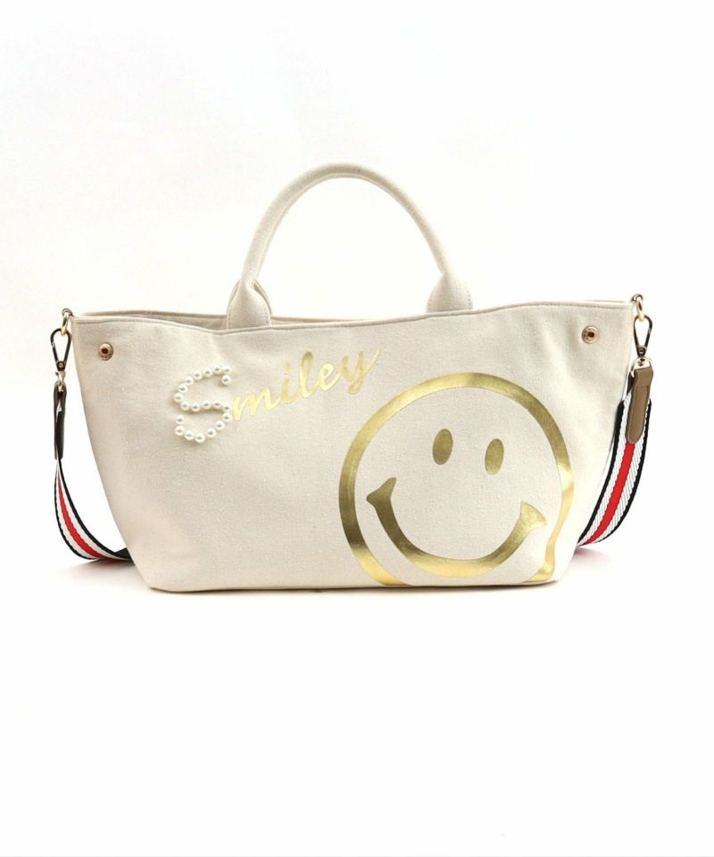 【COO SPECIAL WEEK】 SMILEY 帆布 2WAY 托特包